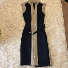 New Tommy Hilfiger Dress Never Worn Size 4 Excellent Condition Tommy Hilfiger Fitted Midi Dress, Elegant Fitted Tommy Hilfiger Midi Dress, Elegant Fitted Midi Dress By Tommy Hilfiger, Elegant Tommy Hilfiger Knee-length Midi Dress, Tommy Hilfiger Dress, Tommy Hilfiger Dresses, Tommy Hilfiger, Color Blue, Size 4