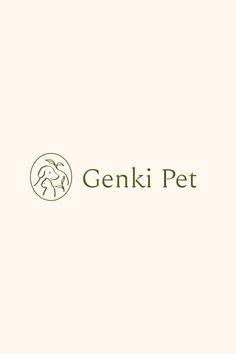 the logo for genki pet