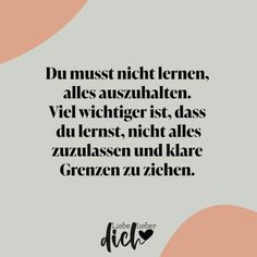 a quote that reads, du mustt nichternn, alles auszuhl