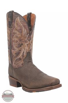 Dan Post DP4189 Vintage Western Boot Men's Leather Style, Modern Cowboy, Dan Post Boots, Handcrafted Boots, Dan Post, Square Toe Boots, Mens Leather Boots, Color Chocolate