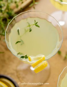 The Best Limoncello Martini