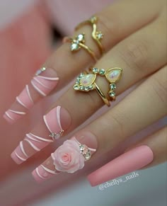 Acrylic Nail Designs Winter, Nail Designs Winter, Nail Growth Tips, Grow Nails Faster, Quinceanera Nails, Fancy Nails Designs, Winter Nails Acrylic, Nail Care Tips