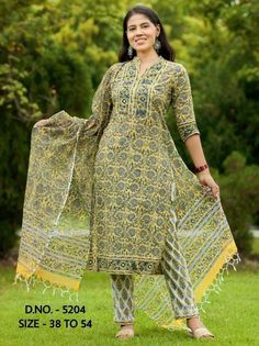 #eBay #eBayStore #eBaySeller #Women #Indian #7XL #WinterSummerAndSpring #Handmade #SalwarKameez #India #RoundNeck #MultiColor #HandBlockPrintAndLaceWork #YesFullyStitched #Cotton Pakistan Dress, Readymade Salwar Kameez, Cotton Salwar Kameez, Eid Outfit, Block Printed Fabric, Indian Salwar Kameez, Dress Salwar Kameez, Desi Clothes, Kurtis With Pants