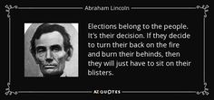 abraham lincoln quote on racism and the power to change it's own sexism