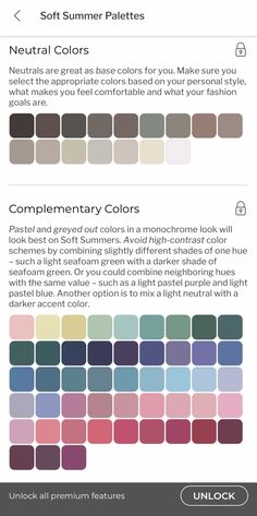 Soft Formal Makeup, Soft Summer Capsule Wardrobe 2023, Soft Summer Makeup Palette, Soft Summer Color Combinations, True Summer Capsule Wardrobe, Soft Summer Wardrobe Capsule, Hoc Summer, Soft Summer Fashion, Muted Summer