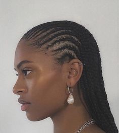 Girls Hairstyles Braids, Girls Braids, Cornrow Hairstyles, African Braids Hairstyles, Braided Hairstyles For Black Women, Box Braids Hairstyles, Braids For Black Hair, Aesthetic Hair