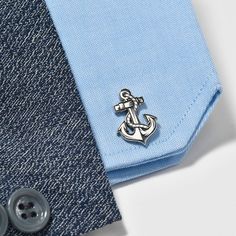 Anchor Cufflinks, Father's Day Gift For Him , Groomsmen gift , Groom Wedding Cufflinks , Cuff links, Father Cufflink, Ship Captain AccessoryPersonalized Cuff Links can be engraved with a date, location, monogram, initials, special message, name, etcMakes great gifts for dads, graduates, boyfriends, grooms, and wedding parties. ❤  Material: High Quality 925 Sterling Silver❤  Finished Color: Sterling Silver, Rose gold Filled or 18K Gold Filled❤  Customization : This product can be your wishes name Silver Cufflinks With Gift Box For Father's Day, Personalized Silver Lapel Pin As Gift, Personalized Silver Lapel Pin For Gift, Personalized Silver Lapel Pin Gift, Ship Captain, Wedding Cufflinks Groom, Gifts For Dads, Wedding Cufflinks, Personalized Cufflinks