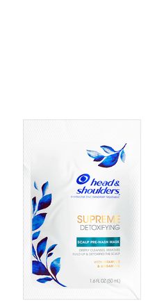 Head & Shoulders Supreme Detoxifying Scalp Pre-Wash Mask Argan Oil, Conditioner