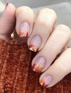 Fall Nails Designs, Fall Nail Ideas, November Nails, Seasonal Nails, Autumn Nails, Fall Nail, Fall Nail Designs, Nail Art Inspiration, Chic Nails