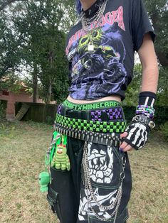 2021 Alt Fashion, Scene Rave Outfits, Scene Rave, Dino Mask, Scene Core, Alt Clothes