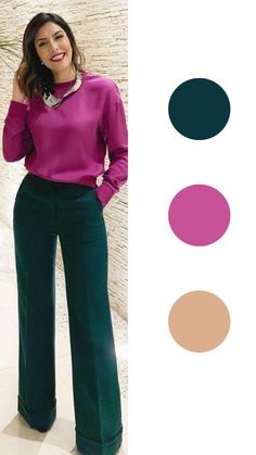 Matching Colors, Green Pants, Fashion Mistakes, Branding, Pants, Green, Pink, Trousers