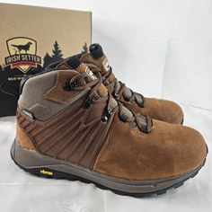 Red Wing Irish Setter Canyons Wadena 5" Men's Waterproof Hiking Hunting Work Boots Size 10.5 E2 2w. Waterproof Ultra Dry Aluminum Toe Electrical Hazardous Irish Setter Boots, Gore Tex Boots, Leather Work Boots, Red Wing Boots, Steel Toe Boots, Steel Toe Work Boots, Wing Shoes, Red Wing Shoes, Ankle Shoes