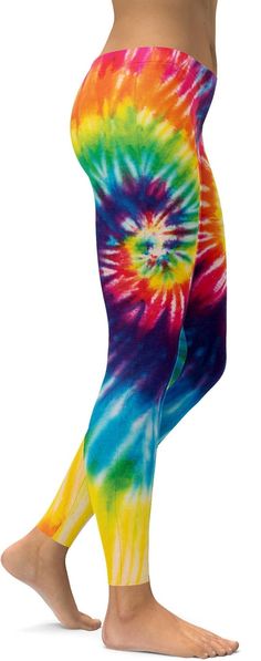 Our bright, rainbow tie dye patterned leggings couldn't look more bright and colorful in the cheerful colors of vibrant purple, blue, green, orange, yellow, pink and white.
You can't help but feel cheerful when you put the Gearbunch Tie Dye Swirl Leggings on. The soft stretchy fabric and firm elastic waist make these printed leggings perfect for gym, yoga, hiking, bike rides, festivals and all your favorite sports and hobbies.
Be Happy, Be Bright, Be You with Gearbuch Woodstock Festival, Womens Workout, Rainbow Tie Dye, Bike Rides, Tie Dye Leggings, Bright Rainbow, Blue Green Orange, Rainbow Tie, Patterned Leggings