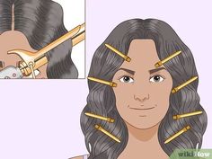 3 Ways to Do 1920s Hair - wikiHow Jazz Age Hairstyles, Modern 1920s Hairstyles, 1920s Hair Hat, Flapper Make Up 1920s, 20s Fingerwaves Long Hair, 1920s Straight Hair, Twenties Hairstyles For Long Hair, 20s Style Hair Long, 1920s Pin Curls