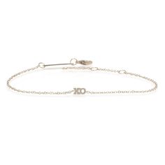 Zoë Chicco 14kt White Gold Itty Bitty XO Bracelet Diamond Letter Bracelet, Xoxo Beaded Bracelet, Xo Bracelet, Adjustable 14k Gold-filled Letter Beads Bracelet, Xo Necklace, Zoe Chicco, Capital Letters, Itty Bitty, Ring Size Guide