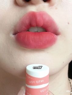 Korean Pink Lips, Pink Lips Aesthetic, Sassy Aesthetic, Aesthetic Kiss, Flower Wedding Shoes, Kiss Sticker, Lips Inspiration, Lip Butter Balm, Beauty Treatments Skin Care