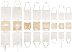 an assortment of different types of bras and garters on white background with space for text