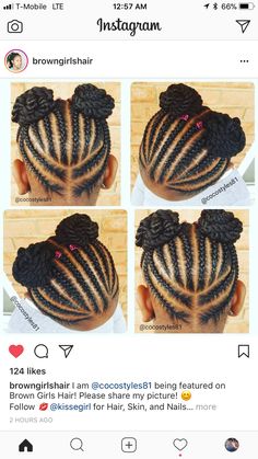 Cute 4c Hairstyles, Natural Hairstyles 4c, Hairstyles 4c, Childrens Hairstyles, Kids Style Hair, Black Kids Braids Hairstyles