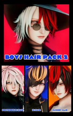 Sims 4 Hair Male, Sims 4 Cas Mods, Boys Hair, Pelo Sims, Sims 4 Body Mods, Free Sims, Hair Pack, Sims 4 Characters, Baddie Outfits Ideas