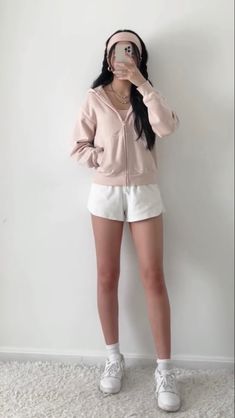 Outfits Blancos, Outfits Coquette, Ideas De Outfits, Cute Gym Outfits, Trendy Summer Outfits, Workout Outfit, 인물 사진