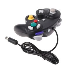 an image of a video game controller plugged in