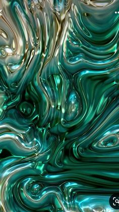 an abstract background with blue and green swirls