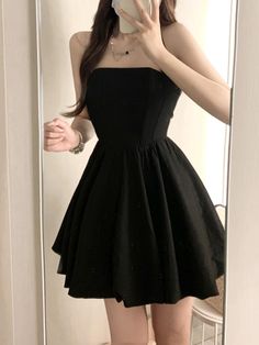 Graduation Dresses, Dream Dresses, Korean Fashion Dress, Pretty Prom Dresses, Glam Dresses, Kpop Fashion, Casual Style Outfits