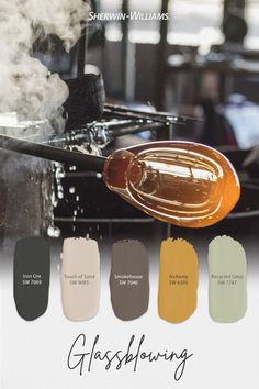 Exterior Paint Palette, Paint Color Palettes, Glass Paint, Sherwin Williams Paint Colors, Color Chip