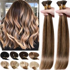 THICK Stick I Tip Remy Human Hair Extensions Pre Bonded 1G Micro Ring Beads 150G Hair Type US HIGH QUALITY --- 100% Virgin Human Hair Remy I-Tip Hair Extensions, Invisible Thick-Glue Seamless. Length & Weight Length&Weight:  18" (45CM)------0.5g/s or 1g/s 20" (50CM)------0.5g/s or 1g/s 22" (55CM)------0.5g/s or 1g/s 0.5g per strand: 1g per strand: 100 Strands/50g 50 Strands/50g 200 Strands/100g 100 Strands/100g 300 Strands/150g 100 Strands/150g Colour #1 - Jet Black #1B - Natural Black #2 - Dark Hair Extension Tips And Tricks, One Piece Hair, I Tip Hair Extensions, Light Auburn, Natural Blondes, Bleach Blonde, Remy Human Hair Extensions, Dark Blonde, Platinum Blonde