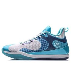 Li-Ning Way of Wade 'Blue White' ABAQ061-1 (SNKR/Shock-absorbing) Way Of Wade, The Court, High Performance, The Way, Blue White, Modern Design, Blue And White, Blue, White