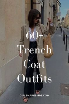 Long Trench Coat Outfit, Trench Coat Outfit Winter, Trench Coat Outfit Spring, Trench Coat Outfit Ideas, Trench Coat Outfit Fall, Spring Coat Outfit, Coat Outfit Ideas, Trenchcoat Style, Suede Jacket Outfit