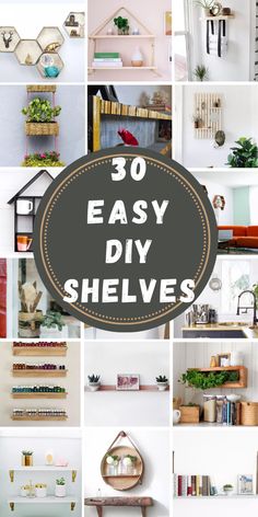 the top ten easy diy shelvings