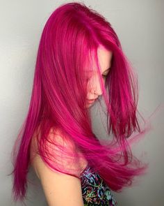 Red Hair Looks, Cute Lashes, Magenta Hair, Skin Photo, Girl Nails, Bright Red Hair