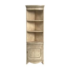 Butler Specialty Dowling 1 Door Corner Cabinet XRT Antique Beige Poplar solids China Cabinets And Hutches, Corner Storage Cabinet, Wine Rack Storage, Hardware Pulls, Corner Storage, Corner Cabinet, Antique Brass Hardware, Accent Doors, Modern Dresser