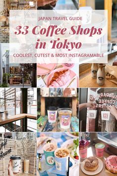 japan travel guide 3 coffee shops in tokyo collage