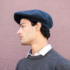 Wool Argentinian Beret. Pick your favorite color! Universal and only size. Diameter: 32cm / 12.6 Inches To continue shopping, please visit https://gaucholife.etsy.com Classic Outdoor Beret, Classic Short Brim Beret For Outdoor, Classic Outdoor Beret With Short Brim, Beret Outfit Men, Gaucho Hat, Beret Outfit, Wool Beret, Wool Berets, Berets