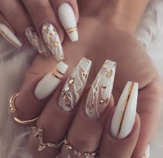 Nola Nails, Cutest Nails, Future Nails, Acrylic Coffin Nails, White Acrylic Nails, Long Acrylic Nails Coffin, Acrylic Coffin, Acrylic Nails Coffin Short