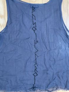 Gray Sleeveless Bohemian Top, Gray Bohemian Sleeveless Top, Spell Runes, Goth Witch, Protection Spell, Protection Spells, Gray Tank, Vintage Labels, Slate Grey