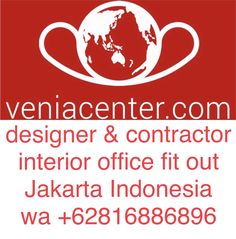 the logo for vein center, a design and interior office fit out in jakrara indonesia