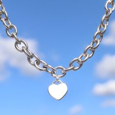 The Heart Chain! Chain is 100% STAINLESS STEEL! Charm is 100% SILVER TONE! Long Lasting Tarnish Free Necklace! Each Chain comes with a 2 inch Attachment from the Selected Length! Example order 16 inches, the chain will come 16 inches with a 2 inch Attachment to Adjust up to 18 inches! If you'd like a SET LENGTH WITH NO ATTACHMENT, please leave a request when you check out! Instagram: @Scrapmetalshop Website: Scrapmetal.shop Grey Heart, Heart Choker Necklace, Chain Heart, Lovers Necklace, Heart Red, Heart Choker, Wear Necklaces, Heart Chain, Chain Choker Necklace