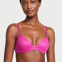 Victoria’s Secret The Icon Push-Up Demi Bra Nwt Brand New! Push-Up Enhances Your Natural Shape While Providing The Perfect Light Lift Tailored To Your Cup Size. Featuring Our Signature Logo Lace, Glam Gold Hardware, And Smoothing Sides For A Seamless Look. Lift & Lining Uplift Push-Up Padding Based On Cup Size Custom Light Lift Technology Underwire Straps & Hooks Fully Adjustable, Convertible Straps Back Hook-And-Eye Closures Size: 34b Buy Icon, Bra Brands, Brand Reputation, Perfect Bra, Racerback Bra, Demi Bra, Wireless Bra, Victoria Secret Bras, Womens Bras