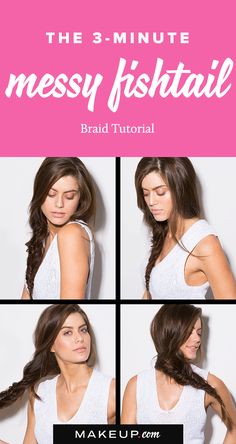 The perfect braided hairstyle for long hair, this messy fishtail braid tutorial is the best hairstyle for getting a gorgeous, versatile look. Follow the step-by step guide now! Drawing Blonde Hair, Messy Fishtail Braid, Fishtail Braid Tutorial, Fish Tail Braids, Elastic Braid, Low Messy Bun, Messy Fishtail Braids, Messy Fishtail, Blonde Hair Balayage