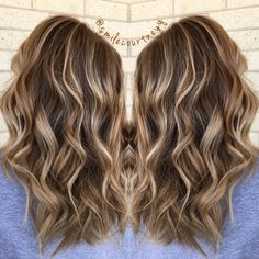 Pinterest //  ♕ L A Y L A ♕ Brown Ombre Hair, Balayage Hair Dark, Medium Long Hair, Hair Solutions, Short Hair Balayage