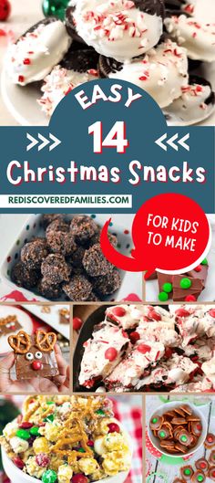 christmas snacks for kids to make