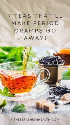 There are several remedies/ways to ease menstrual cramps. One of the oldest is drinking warm tea. It´s not just the warmth of the beverage that can help ease cramps – the ingredients of some teas are almost as effective as medicine! Find here 7 teas for menstrual cramps. Herbal Tea For Cramps, What Tea Is Good For Period Cramps, Tea For Cramps Remedies, Tea That Helps With Cramps, Teas For Cramps, Best Tea For Period, Tea During Period, Teas That Help With Cramps, Tea To Help With Cramps