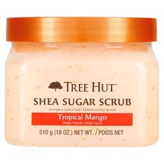 Shea Sugar Scrub, Girly Tingz, Salt Body Scrub, Mango Puree, Mango Fruit, Exfoliating Body Scrub, Body Smells, Smell Goods, Sugar Scrubs