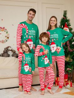 Trendy Fashion Christmas Family Matching Homewear Outfits Kids Pajamas Sets Xmas Pj's Clothes, Womens Intimates & Sleep Kids Christmas Pjs, Santa Claus Letter, Christmas Pajamas Kids, Pajamas Christmas, Matching Family Christmas Pajamas, Family Pajama Sets, Matching Christmas Pajamas, Dad Fashion, Christmas Pajama Set