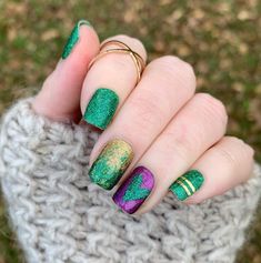 Get Festive with These 50 Mardi Gras Nail Ideas - Colorful Inspiration for a Stylish Celebration! Nola Nails, Mardi Gras Nails, Colorful Inspiration, Colorful Nail Art, Colorful Nail, Nail Idea, Festival Nails, Dip Powder Nails, Nail Art Inspiration