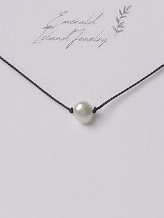 Dainty Freshwater Ivory Pearl Silk Necklace. All pearls are unique and different shapes. You can purchase with a bronze lobster clasp and state length sterling silver or a 14k gold filled toggle bead. Adjustable is up to 25" Natural silk in various colours, pearl can be tied on or floating.  Beautiful minimal luxury necklace, delicate piece. Will be wrapped beautifully to be gifted. Handmade in my home studio in Northern Ireland Item will be sent 1st class standard delivery. Purchase upgrade for guaranteed signed for delivery. Elegant Silk Cord Necklace For Gift, Elegant White Jewelry With Sliding Knot, Dainty Adjustable Pearl Necklace Gift, Dainty Adjustable Pearl Necklace For Gift, Delicate Adjustable Choker For Gift, Elegant Adjustable Cord Necklace For Gift, Dainty Adjustable Choker With Pearl Drop, Dainty Adjustable Pearl Drop Choker, Adjustable Pearl White Necklace As A Gift