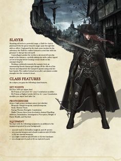 Dnd 5e Gunblade, Anime Dnd Homebrew, Monster Slayer Dnd, Dnd Mage Armor, Hand Crossbow Dnd, Dnd 5e Magic Crossbow, Dnd Subclasses Homebrew, Dnd Classes Homebrew, Dnd Homebrew Classes 5e